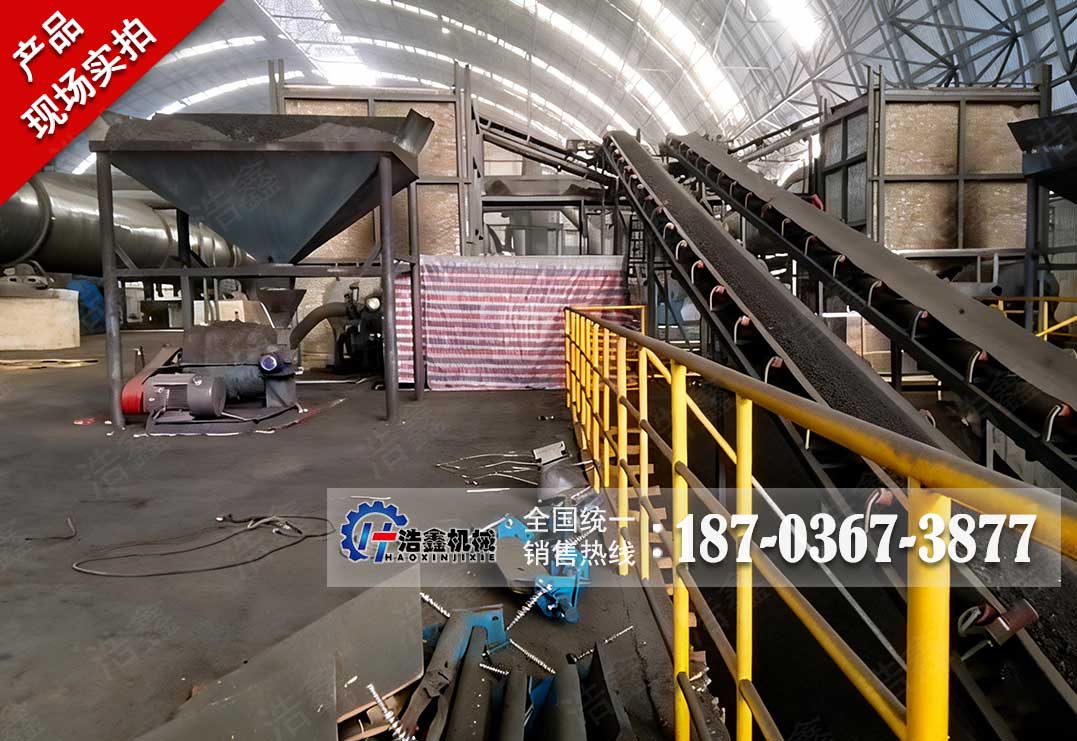 大型四线兰炭烘干生产线