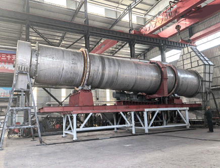 智利不锈钢单筒烘干生产线