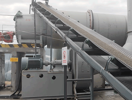 陕西单回程机制砂烘干生产线项目