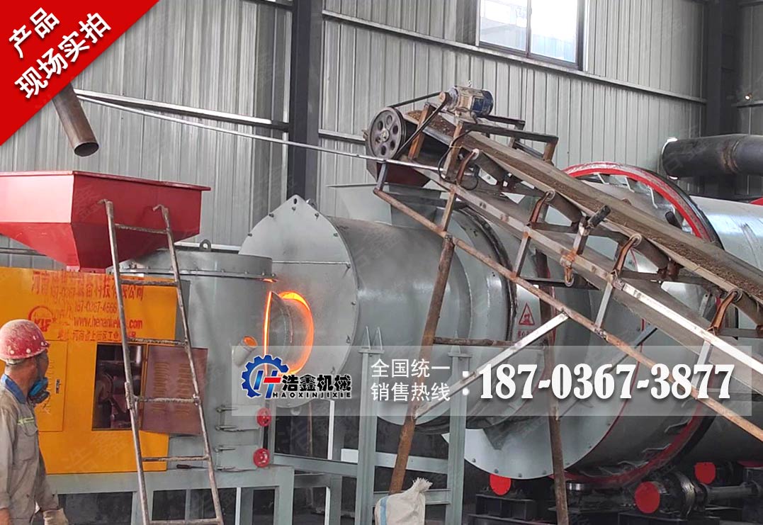 山西客户第二套沙子烘干生产线