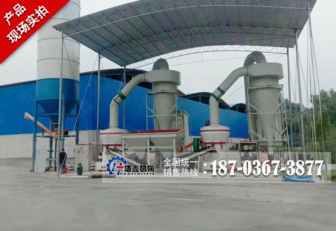 湖南双线矿石磨粉机项目