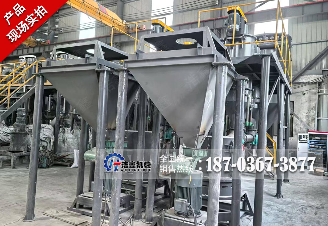 郑州双线碳化硅磨粉生产线