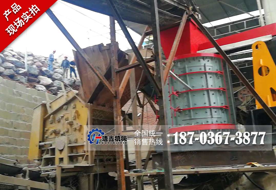 四川矿石破碎制砂生产线