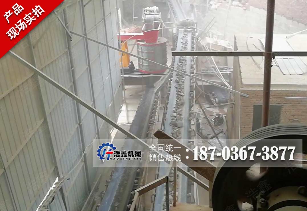 四川矿石破碎制砂生产线